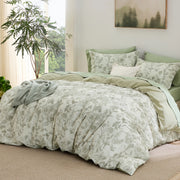 100% Cotton Patterned Duvet Cover Set