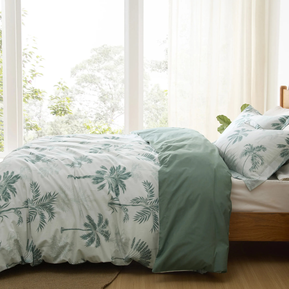 100% Cotton Patterned Duvet Cover Set