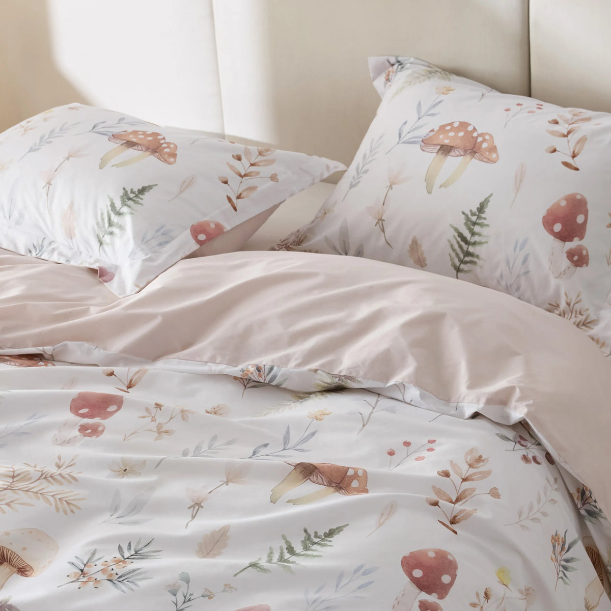 100% Cotton Patterned Duvet Cover Set