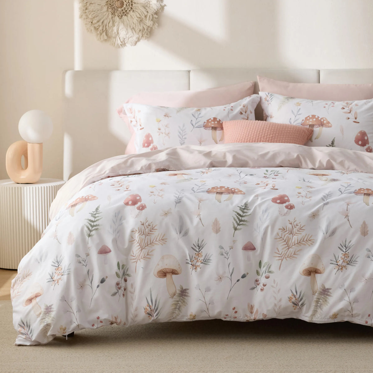 100% Cotton Patterned Duvet Cover Set