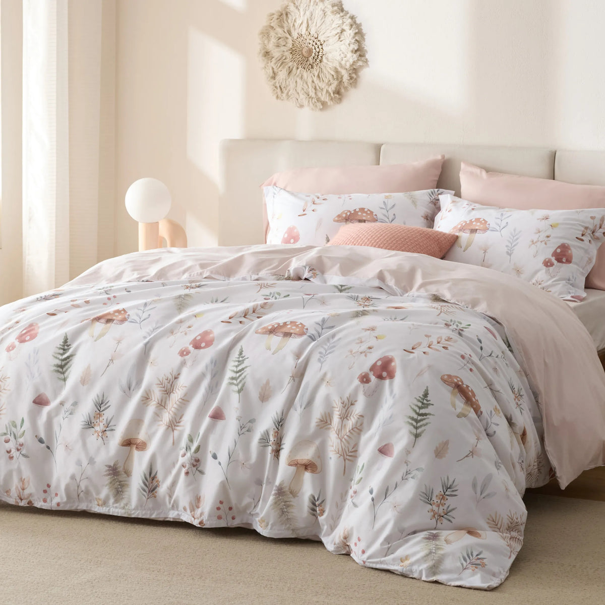 100% Cotton Patterned Duvet Cover Set