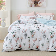 100% Cotton Patterned Duvet Cover Set