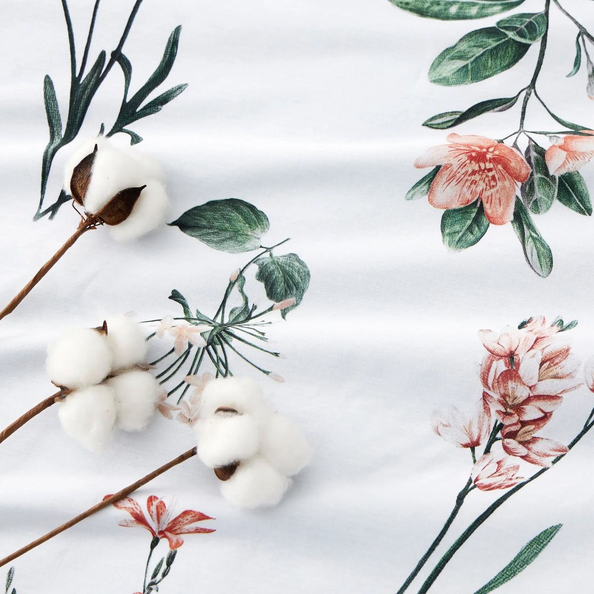 100% Cotton Patterned Duvet Cover Set