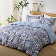 100% Cotton Patterned Duvet Cover Set