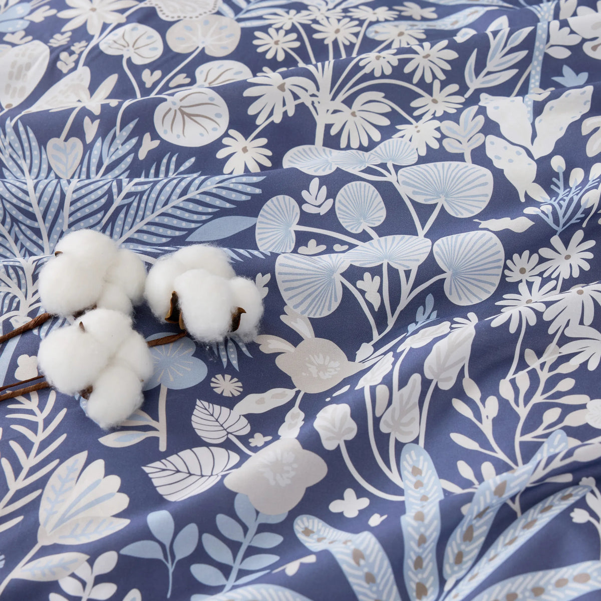 100% Cotton Patterned Duvet Cover Set