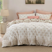 100% Cotton Patterned Duvet Cover Set
