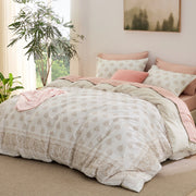 100% Cotton Patterned Duvet Cover Set