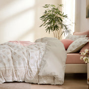 100% Cotton Patterned Duvet Cover Set