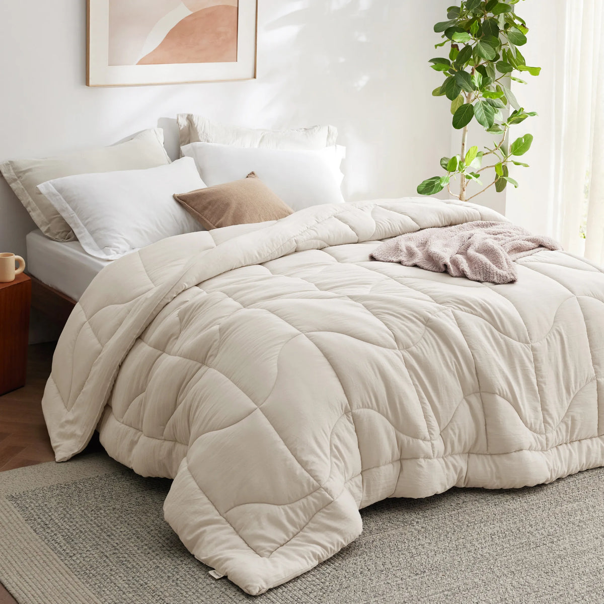 Prewashed Quilted Comforter