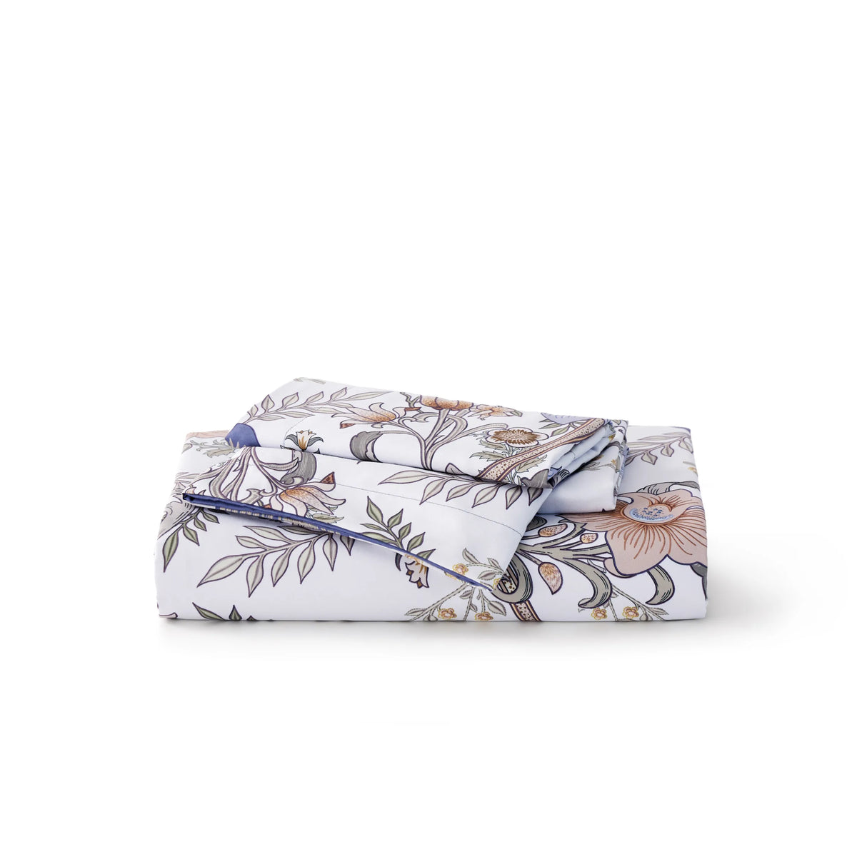 Reversible Floral Duvet Cover Set