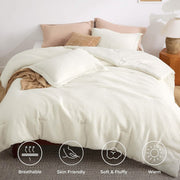 Classic Waffle Weave Comforter Set