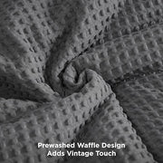 Classic Waffle Weave Comforter Set
