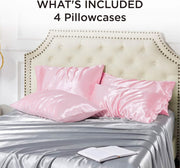 Satin Pillowcases 4 Packs
