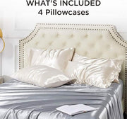 Satin Pillowcases 4 Packs