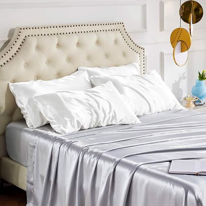 Satin Pillowcases 4 Packs