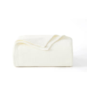 100% Cotton Herringbone Woven Blanket