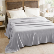 100% Cotton Herringbone Woven Blanket