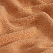 100% Cotton Herringbone Woven Blanket