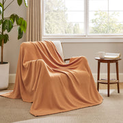 100% Cotton Herringbone Woven Blanket