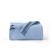 100% Cotton Herringbone Woven Blanket