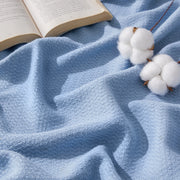 100% Cotton Herringbone Woven Blanket