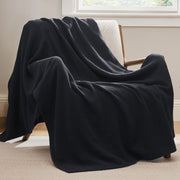 100% Cotton Herringbone Woven Blanket