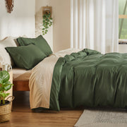Rayon Derived from Bamboo Duvet Cover Set