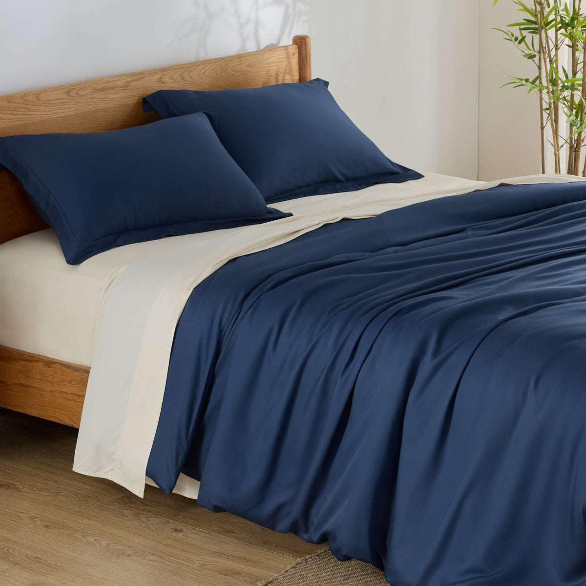 Rayon Derived from Bamboo Duvet Cover Set