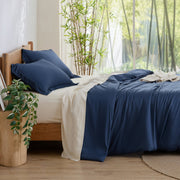 Rayon Derived from Bamboo Duvet Cover Set