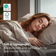 Rayon Derived from Bamboo Duvet Cover Set