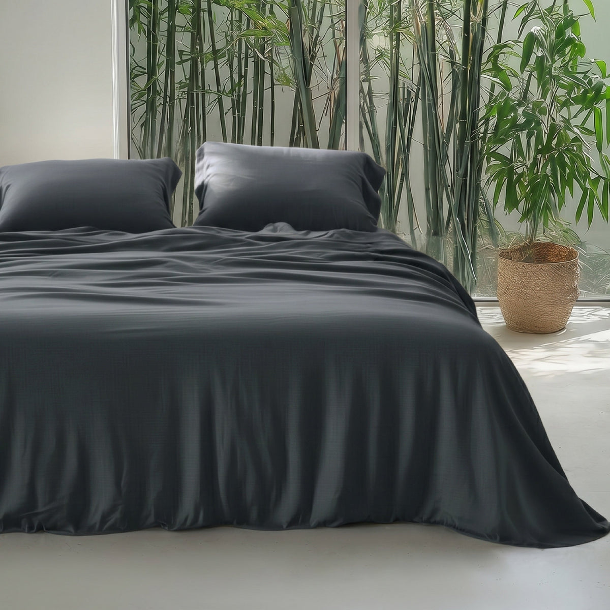 Rayon Derived from Bamboo Duvet Cover Set