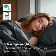 Rayon Derived from Bamboo Duvet Cover Set