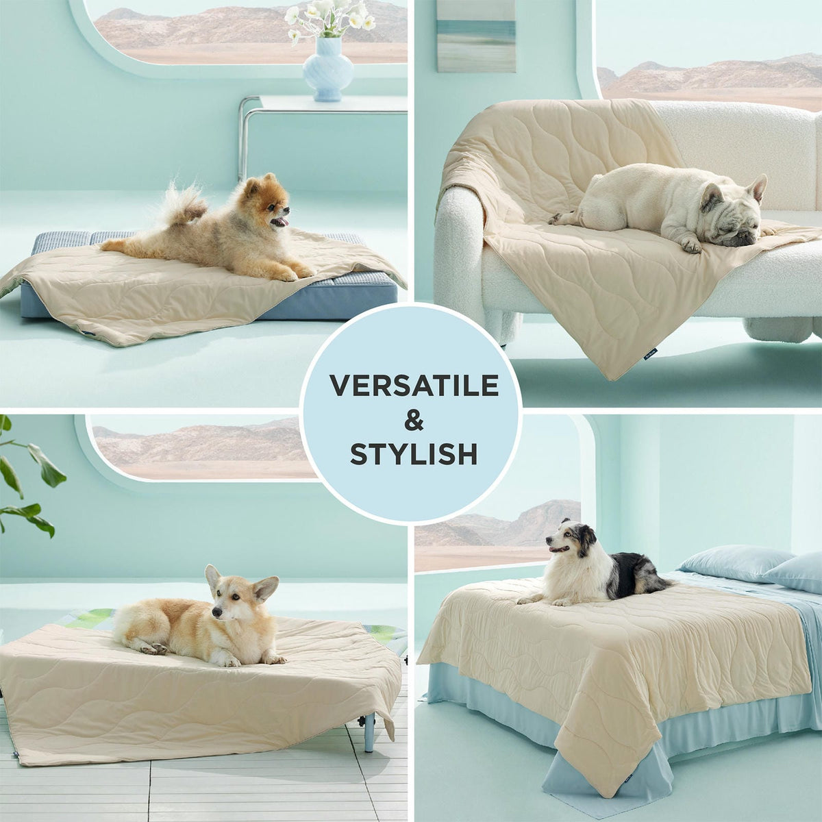 Textured Pet Cooling Blanket