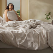 Slub Cotton Duvet Cover Set