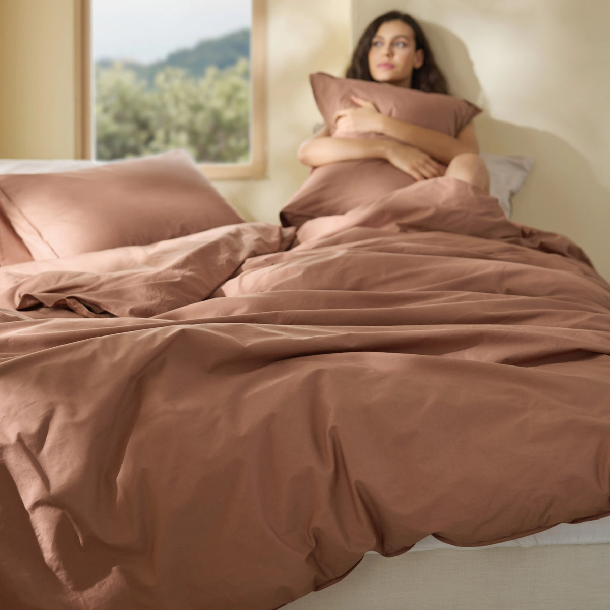Slub Cotton Duvet Cover Set