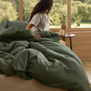 Slub Cotton Duvet Cover Set