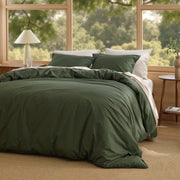 Slub Cotton Duvet Cover Set