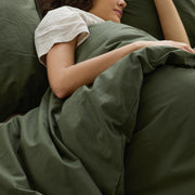 Slub Cotton Duvet Cover Set