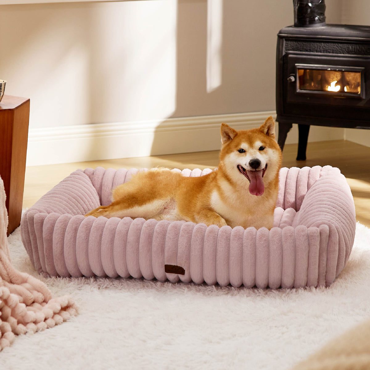ComfyFleece® Rectangular Dog Bed