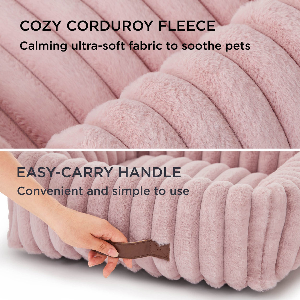ComfyFleece® Rectangular Dog Bed