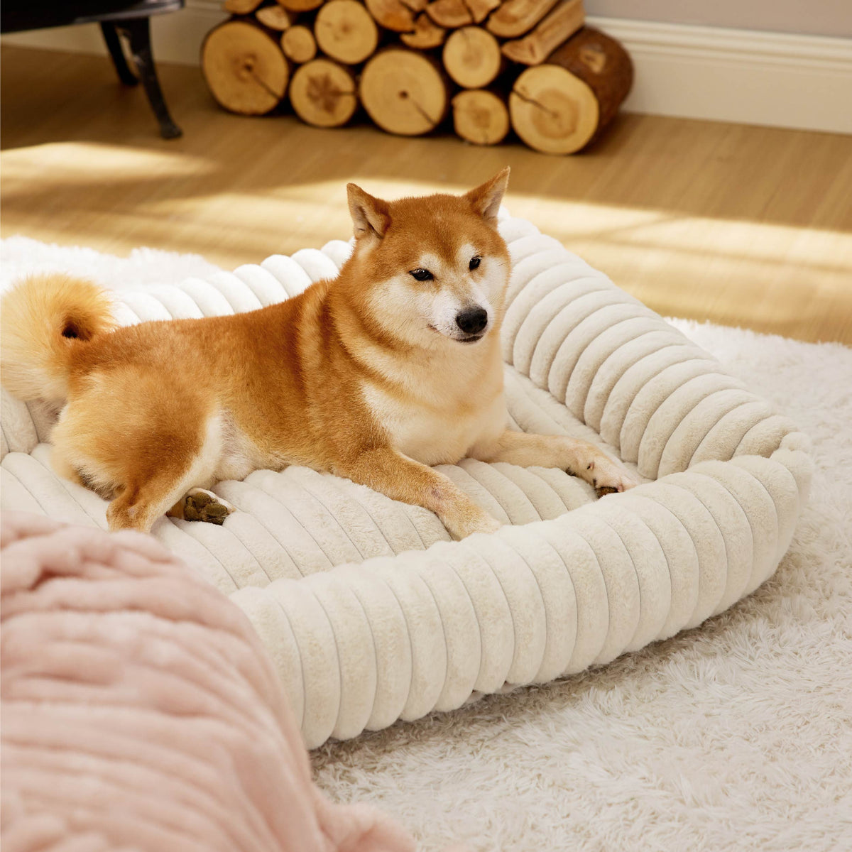 ComfyFleece® Rectangular Dog Bed