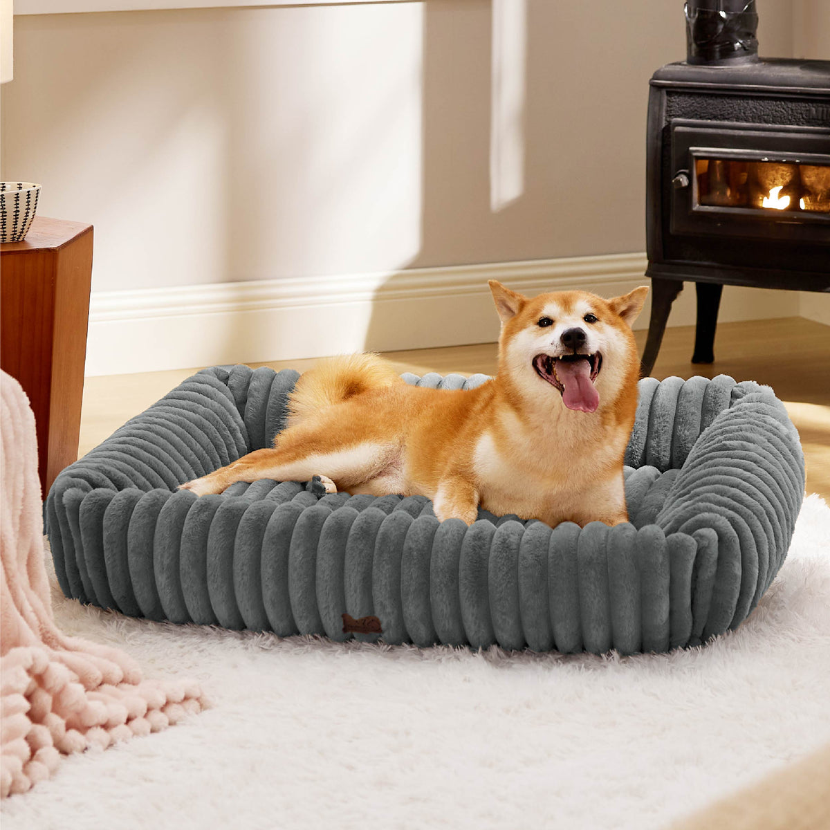 ComfyFleece® Rectangular Dog Bed