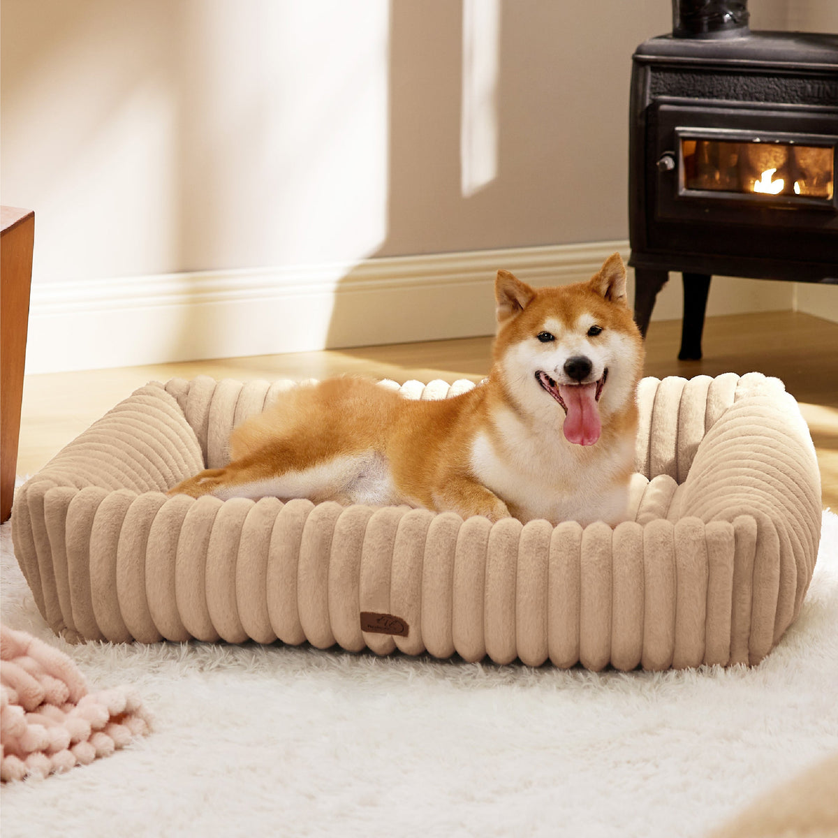 ComfyFleece® Rectangular Dog Bed