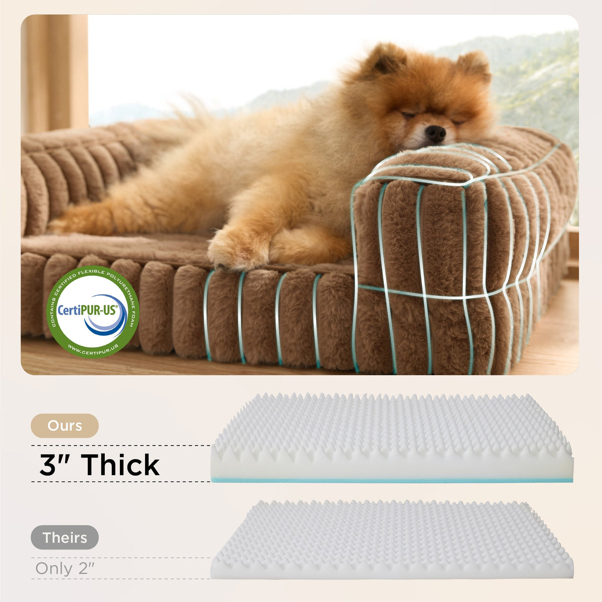 ComfyFleece® Pet Sofa