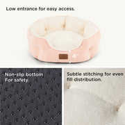 Solid Round Pet Bed