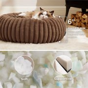 ComfyFleece® Donut Dog Bed