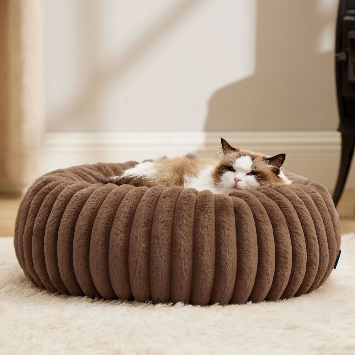 ComfyFleece® Donut Dog Bed