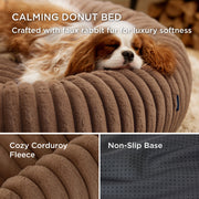 ComfyFleece® Donut Dog Bed