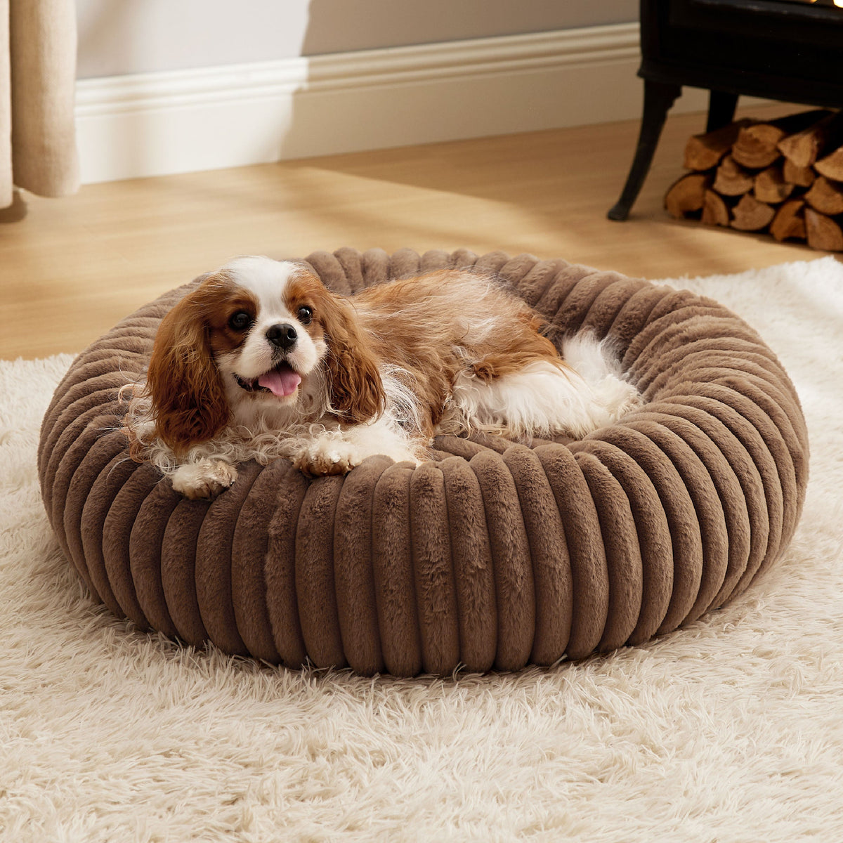 ComfyFleece® Donut Dog Bed