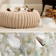 ComfyFleece® Donut Dog Bed